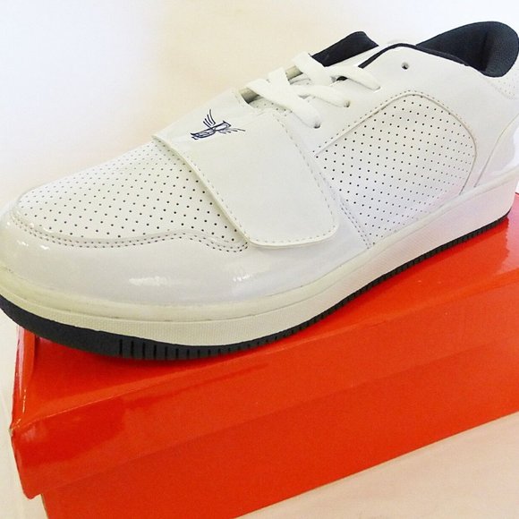 Bozz men 12 sport shoes snickers white - Picture 2 of 6